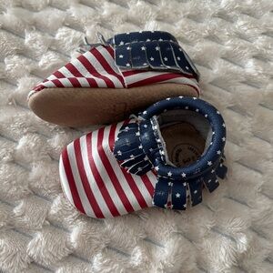 Freshly Picked Born in the USA size 3 moccasins